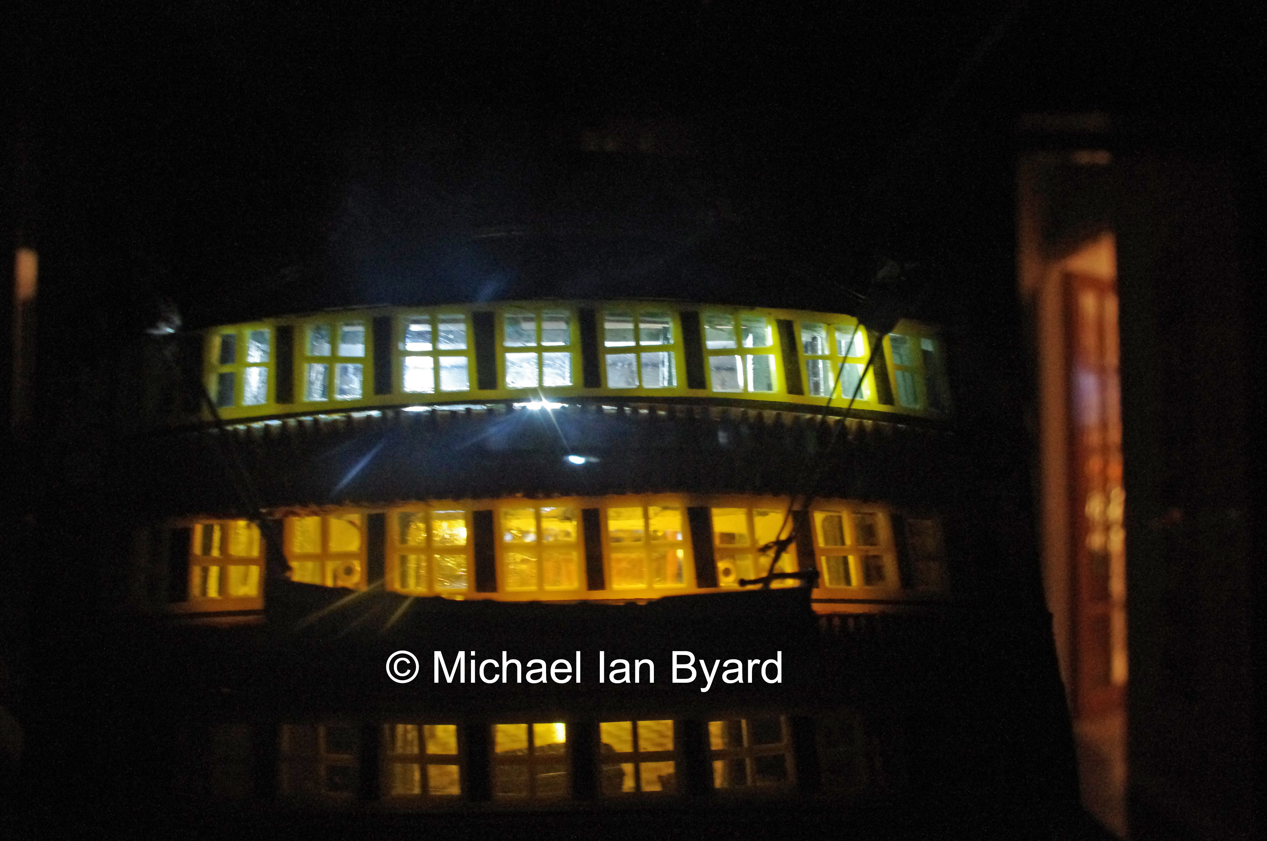 Victory Model Stern at Night